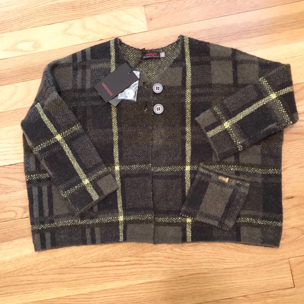 Catimini Plaid Unisex Poncho